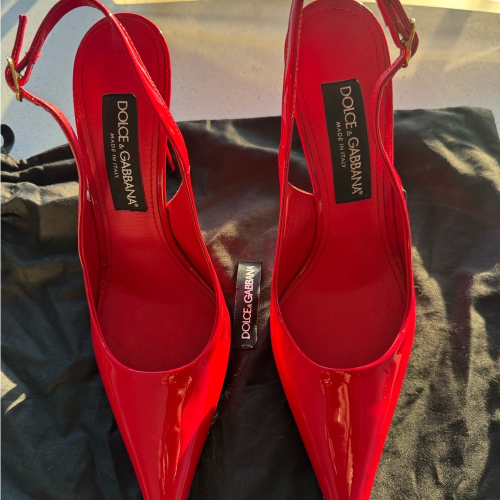 Dolce & Gabbana Slingback Pumps - Picture 4 of 13
